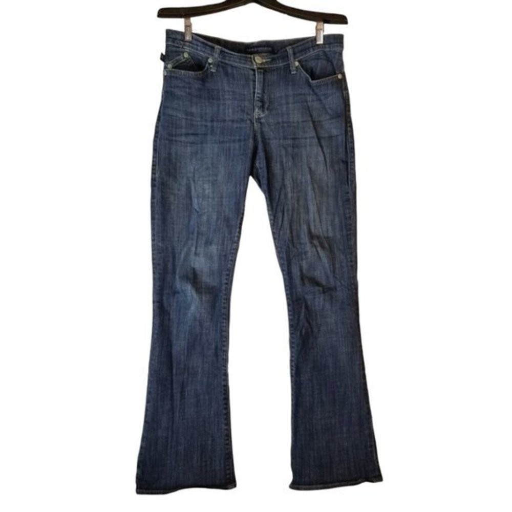 Rock & Republic Denim Blue Jeans‎ Women's Size 12 34x33